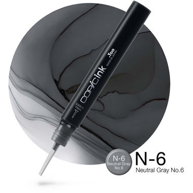COPIC Ink Refill 2107692 N-6 - Neutral Grey No.6