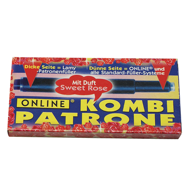 ONLINE Cart. encre combi 17204 Royal Blue 5 pcs.