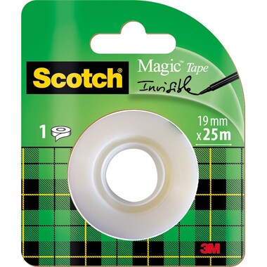 SCOTCH Magic Tape 810 19mmx25m 8-1925R trasparente, refill