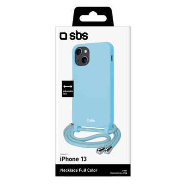 Colourful cover with neck strap for iPhone 13 | SBS