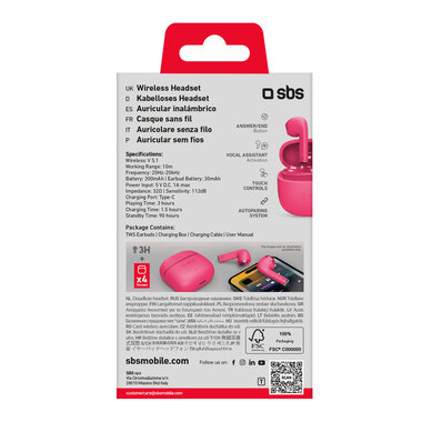 Commandes tactiles et sans fil pour musique et appels