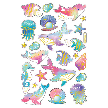 FOLIA Epoxy-Sticker 10x15cm 16302 Underwater