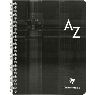 CLAIREFONTAINE Carnet spirale ass. A5 8539 5mm, quadrillé 50 feuilles
