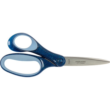 FISKARS Schulschere 18cm 1067862 blau, Linkshänder