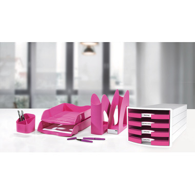 HAN Cassettiera Impuls A4/C4 14.75 rosa 4 cassetti