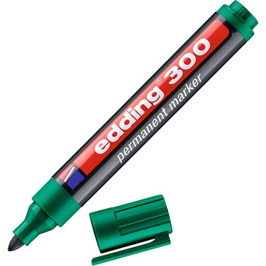 EDDING Permanent Marker 300 1,5-3mm 300-4 verde