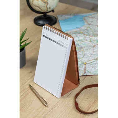 BIELLA Agenda AgeBag non daté 786191C Task M 125 feuilles sw 12x20cm