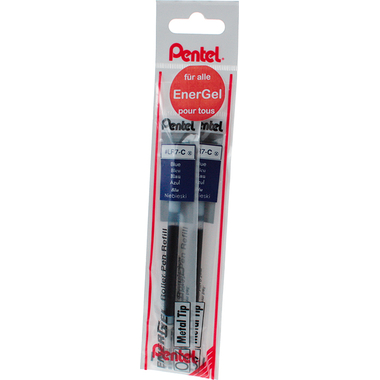 PENTEL Mine Energel BL77 YLR7-2CX blau, 2 Stück