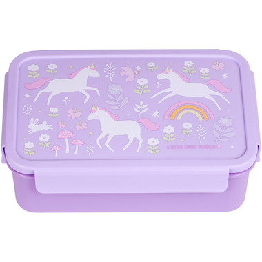 ALLC Lunch Box 22x7x14.5cm BBUDPU70 Unicorn Dreams