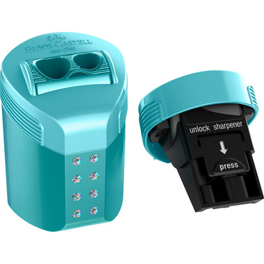 FABER-CASTELL Doppelspitzer 183990 RollOn Sparkle sortiert