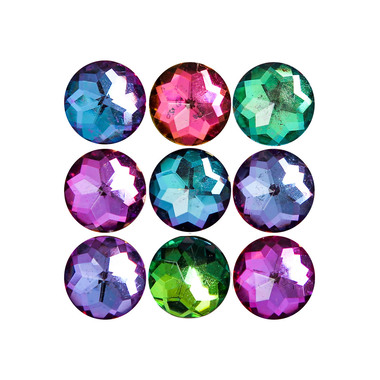 I AM CREATIVE Calamita Juwel Let`s Organize MAA4035.56 Vetro acr., colored 9 pezzi