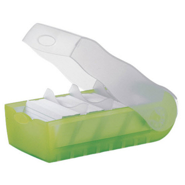 HAN Caisse de fichier Croco A8 998-603 vert 9.7x6.7x19.1cm