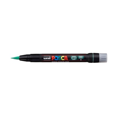UNI-BALL Posca Pinsel-Marker 1-10mm PCF350 GREEN grün