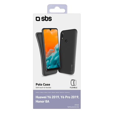 Cover Polo in TPU di SBS per Huawei Y6 2019/Y6 Pro 2019/Honor 8A