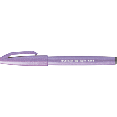 PENTEL Brush Sign Pen SES15C-V3X hell-violett