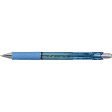 PENTEL Stylo à bille Feel-it 1mm BX480-S bleu clair