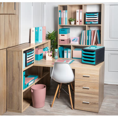 EXACOMPTA Schubladenbox Skandi A4+ 312606D multicolor 6 Schubladen