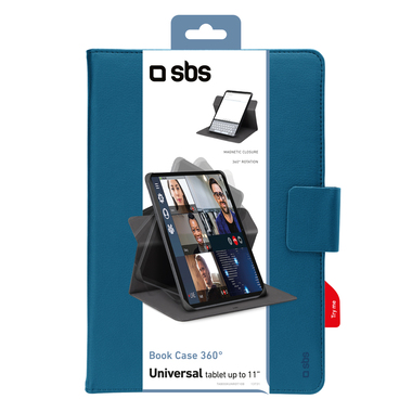 Étui livre universel Book Rotation pour tablette jusqu'à 11 pouces