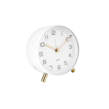KARLSSON Réveil Classique Lofty Blanc