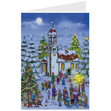 SELLMER Calendario Avvento 15x11cm 40144 Serie 400