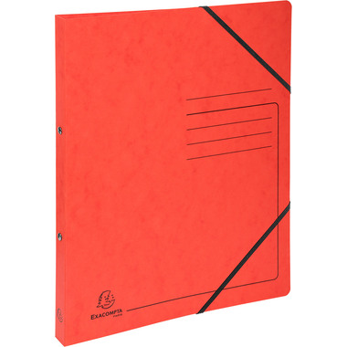 EXACOMPTA Carteletta ad anelli 2.0cm 542555E rosso, elastico, 2-anelli A4