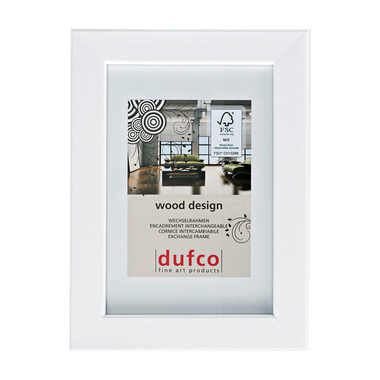 DUFCO Cadre bois 15x21cm 1610.80585 Toronto blanc
