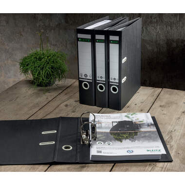 LEITZ Classeur Recycle 5.2cm 1019-00-95 noir A4
