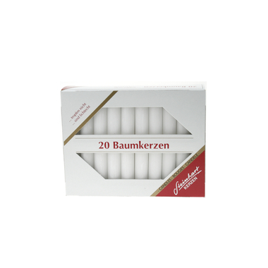STEINHART Candela albero 100x13mm 02333-01 bianco 20 pezzi