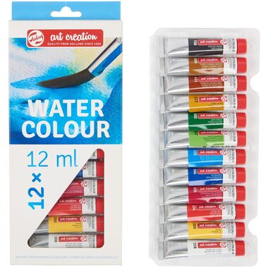TALENS Aquarellfarbe Set 9022012M Art Creation, 12 x12ml