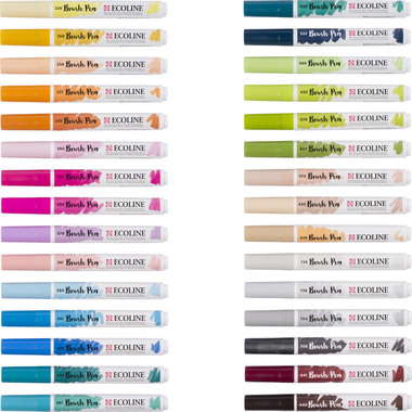 TALENS Ecoline Brush Pen Set 11509006 ass. Additional 30 pezzi