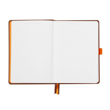 RHODIA Goalbook Taccuino A5 118572C Hardcover cioccolate 240 f.