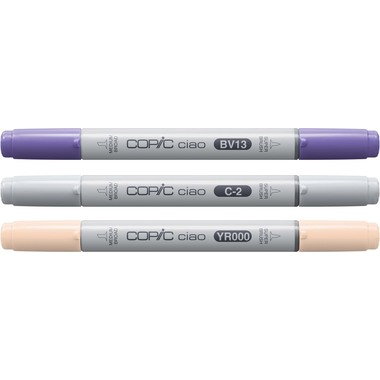 COPIC Marker Ciao 220750310 Serene Palette 3 pièces