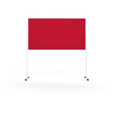 MAGNETOPLAN Design Tableau de Présent. VP 1181106 feutre, rouge 1000x1800mm