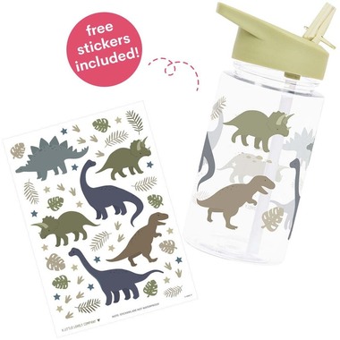 ALLC Gourde Dinosaurs DBDIGR33 vert 7.3x16.5x7.3cm