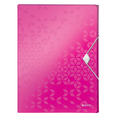 LEITZ Sammelbox WOW PP 46290023 pink 250x330x37mm