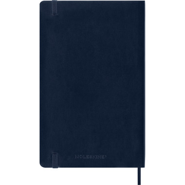 MOLESKINE Agenda settimanale note 25/26 8056999275419 18M foderato SC saphir 13x21cm