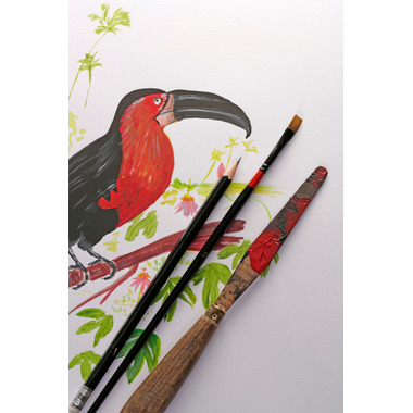 CLAIREFONTAINE Paint'On A3 96536C Weiß 40 Blatt