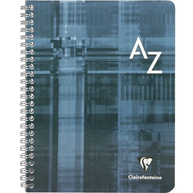 CLAIREFONTAINE Carnet spirale ass. A5 8539 5mm, quadrillé 50 feuilles