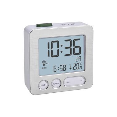 Sveglia Radio TFA Dostmann Argento