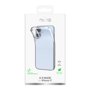 Hülle 0.3 Nude für iPhone 17 | Puro