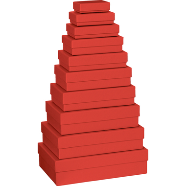 STEWO Box regalo One Colour 2553784320 rosso 10 pz.