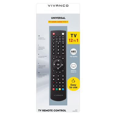 Telecomando universale per TV e Decoder | Vivanco