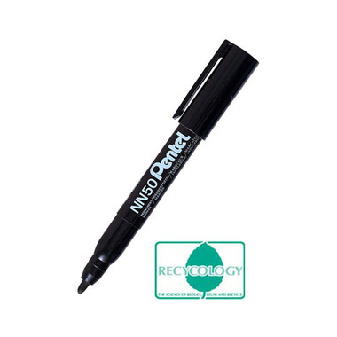 PENTEL Marker Green Label 1,5mm NN50-AO nero