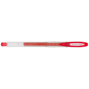 UNI-BALL Signo Sparkling 1mm UM-120SP RED rot
