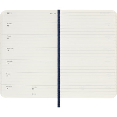 MOLESKINE Agenda Classic Pocket 2025 056999270360 1S/1P zaffiro SC 9x14cm