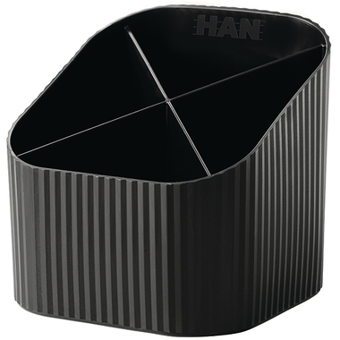 HAN Organzier Re-LOOP 17238-913 nero 4 scomp.