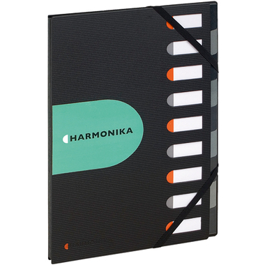 EXACOMPTA EXACTIVE Harmonika A4 55334E nero