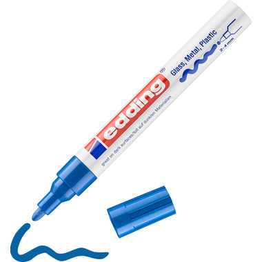 EDDING Paintmarker 750 2-4mm 750-3 CREA blau