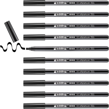 EDDING Calligraphy 1255 3,5mm 1255-1-3.5 schwarz