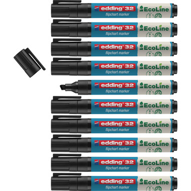 EDDING Flipchart Marker 32 1-5mm 32-1 schwarz